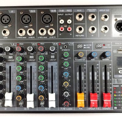 CONSOLA PROFESIONAL MIXER ITALY AUDIO ITL-08